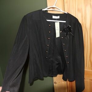 NWT Lightweight black cardigan